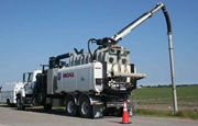 New Vacall Hydro Excavator working